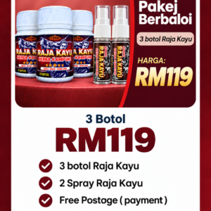 3BOTOL PERCUMA 2 SPRAY