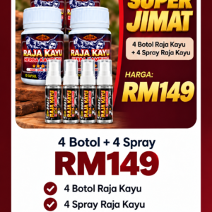 4 BOTOL PERCUMA 4 SPRAY